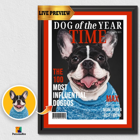 Pet of the year - Custom Pet Magazine Cover