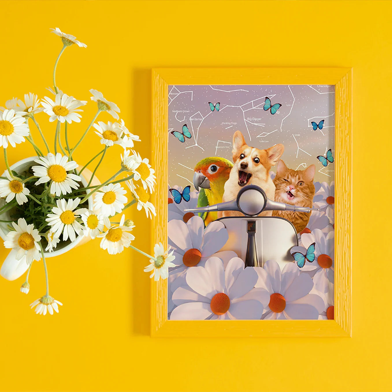DAISIES- Personalized Pet Poster - Petsonalize