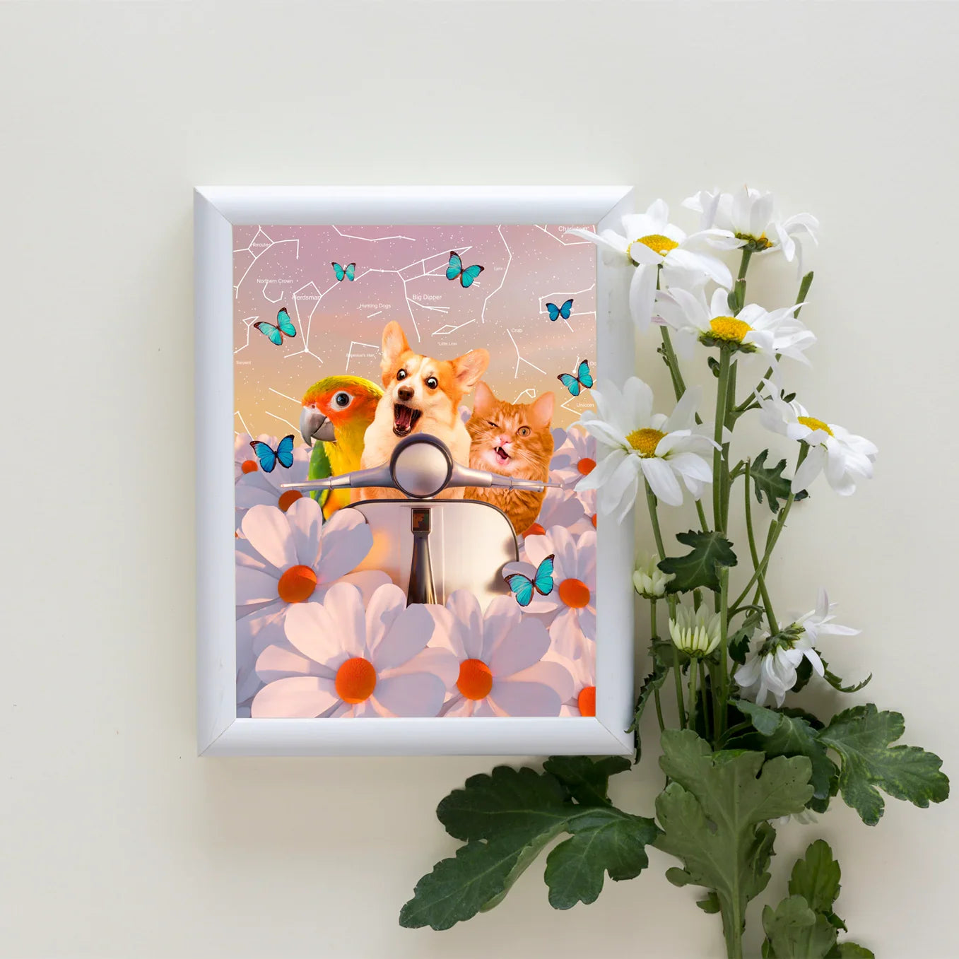 DAISIES- Personalized Pet Poster - Petsonalize