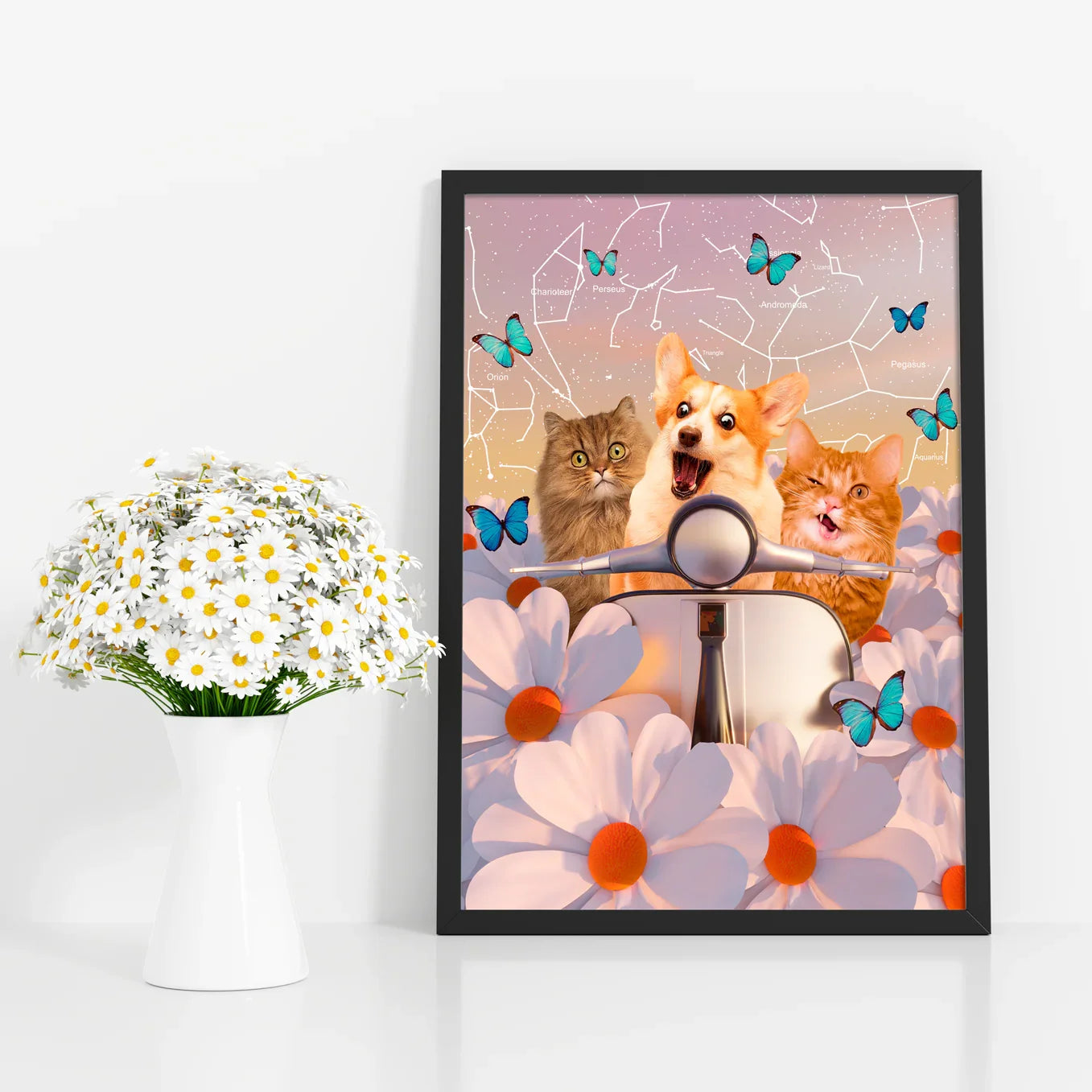DAISIES- Personalized Pet Poster - Petsonalize