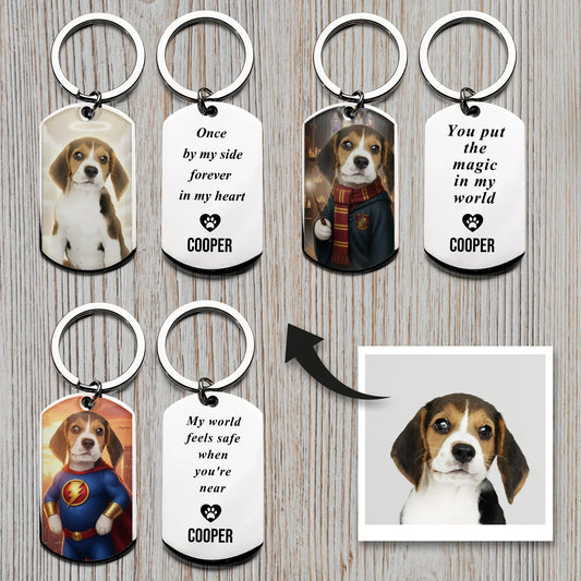 Personalized Pet Keychain - Petsonalize