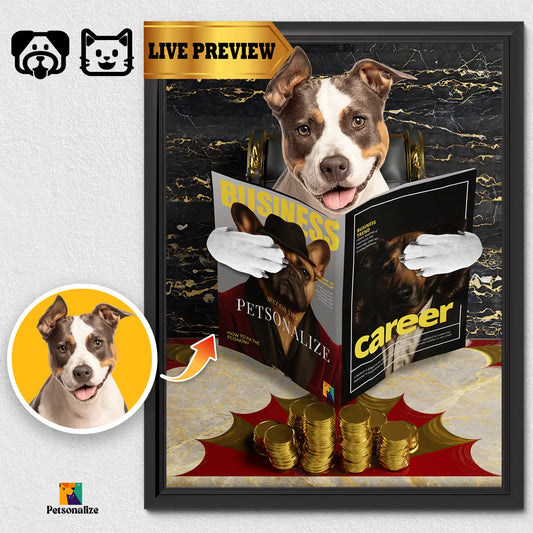 BUSINESS MODE - Personalized Pet Poster - Petsonalize